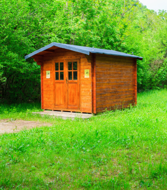 Box in lamiera, Monoblocchi coibentati e casette in legno